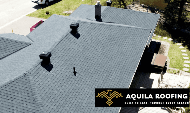 Attic Ventilation installation Ottawa by Aquila Roofing.