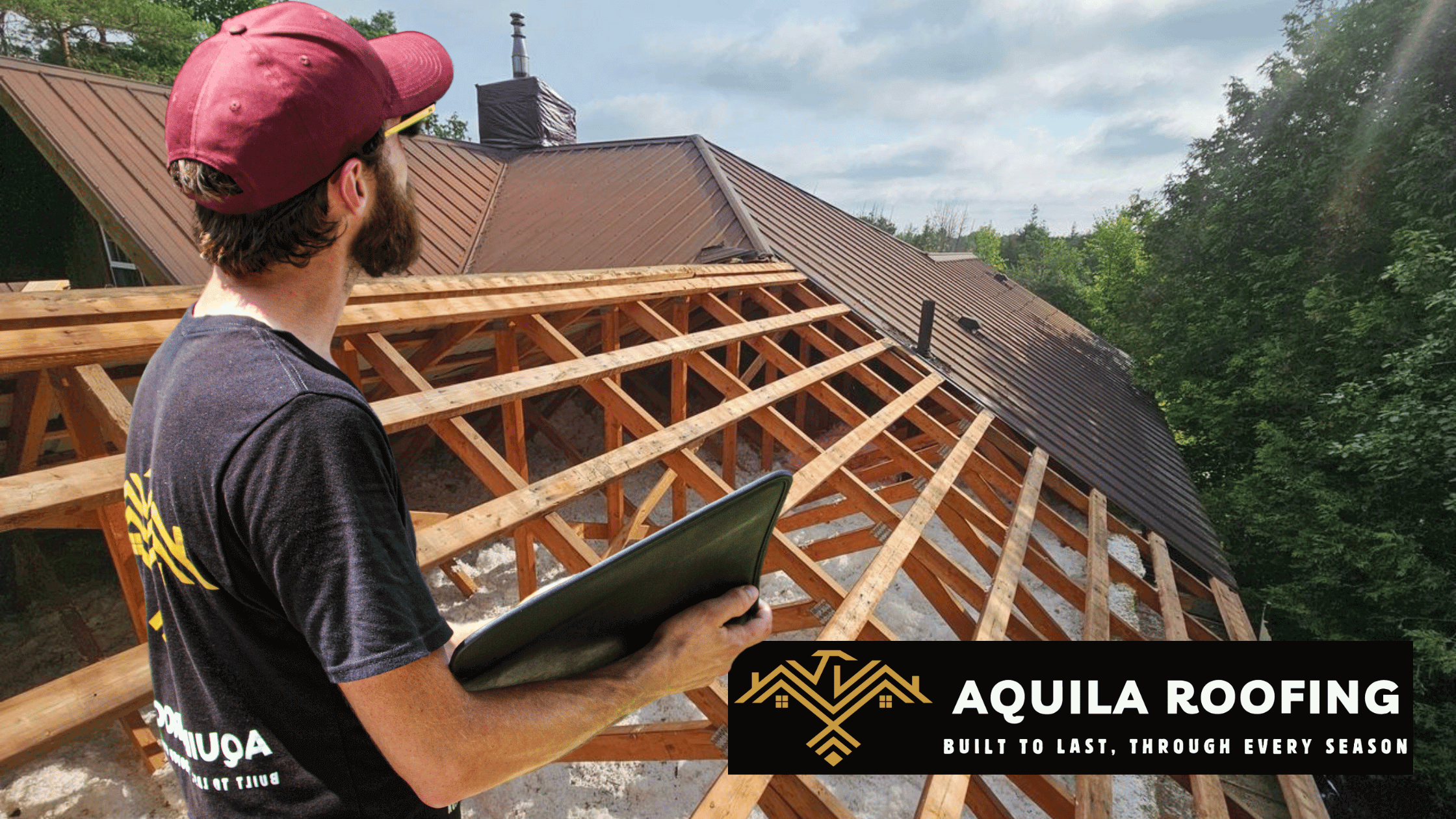 Expert roof inspections for insurance claims by Aquila Roofing, including thorough attic and ventilation checks.