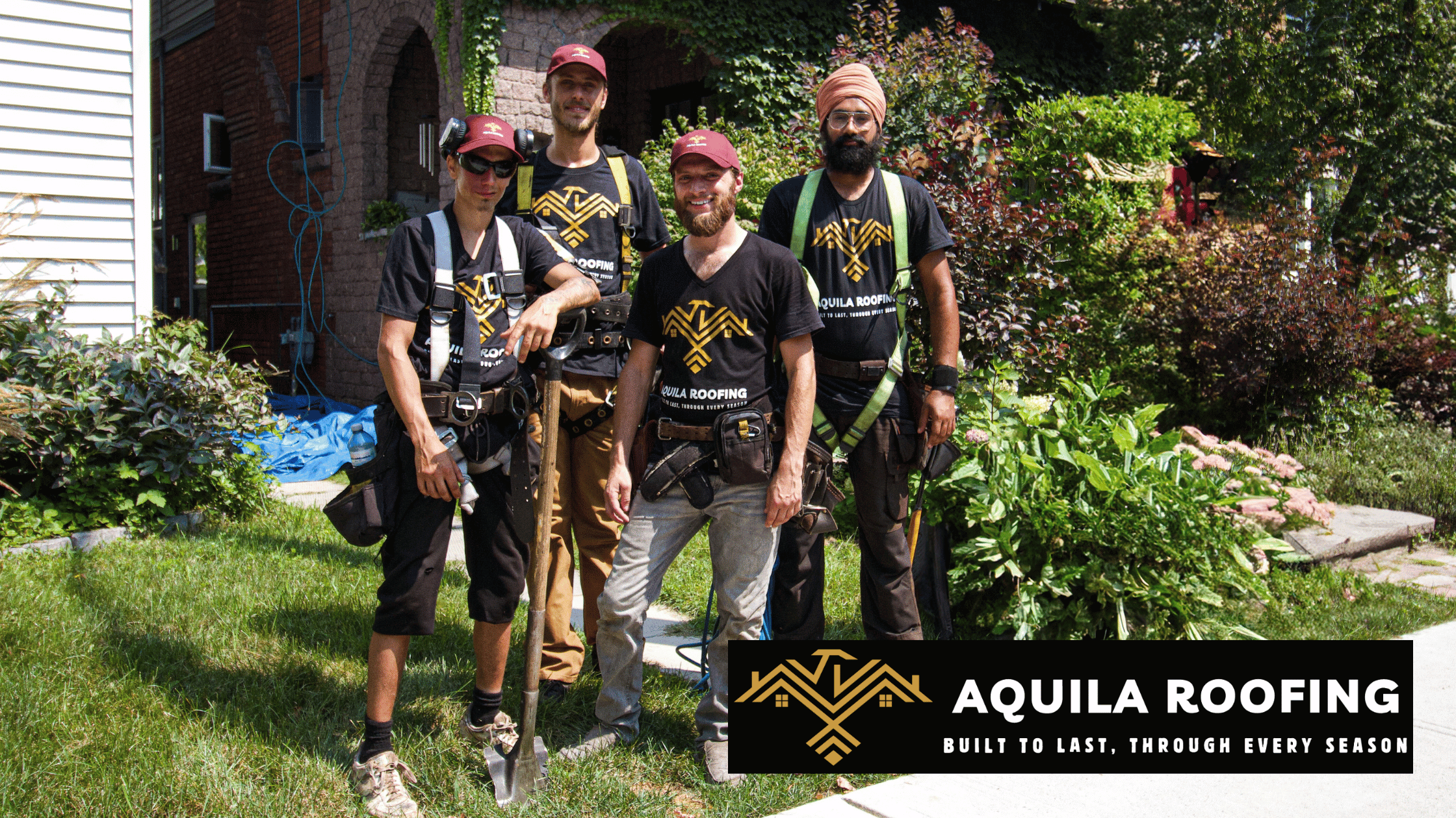 The expert team at Aquila Roofing dedicated to delivering top-quality roofing services.