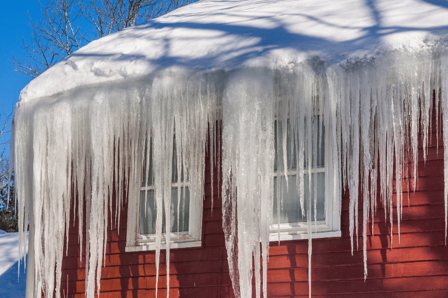 Ice damming prevention on a roof in Ottawa by Aquila Roofing