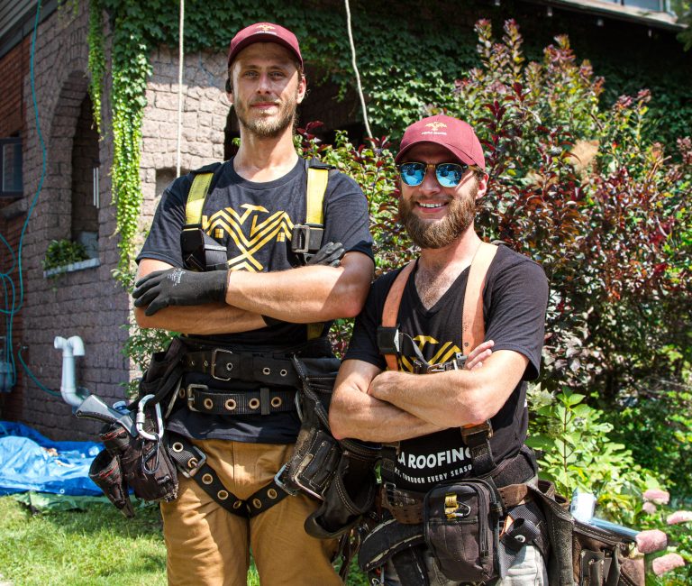 Roof maintenance and gutter cleaning by Aquila Roofing in Ottawa